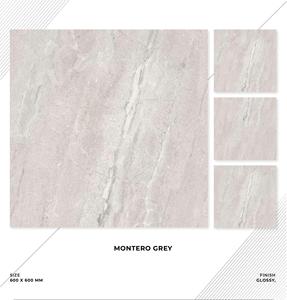 Dalle de marbre gris 600x600 pour sol et mur en porcelaine pour l'exportation vers le marché ougandais à prix compétitif - Product Image 2