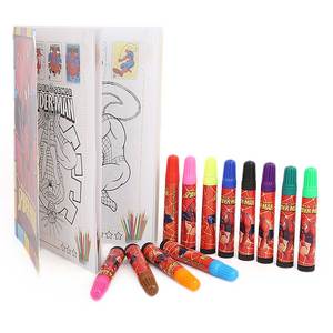 <b>Spider</b>-Man Marker Set 12 Pcs - Product Image 3