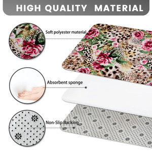Custom Printed Bath <b>Mat</b> <b>Bathroom</b> Rug <b>Set</b> for <b>Bathroom</b> Non-Slip Shower Curtain Bath <b>Mat</b> - Product Image 4