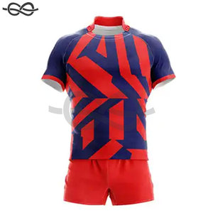 ชุดเครื่องแบบรักบี้คุณภาพพรีเมี่ยมดีไซน์ยอดนิยมหลากสี - Product Image 1