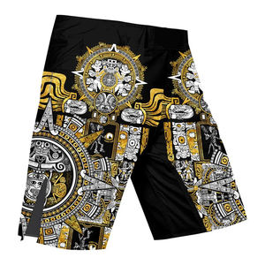 Pantalones Cortos de MMA de Alta Calidad, Resistentes al Desgarro, Impresión Personalizada por Sublimación, Transpirables, de Secado Rápido, Proveedor de Ropa Deportiva, MOQ Bajo - Product Image 2