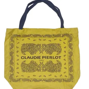 Cotton transfer printed screen printed canvas tote shoppers unique style wholesale bulk quantity produced customos printed style