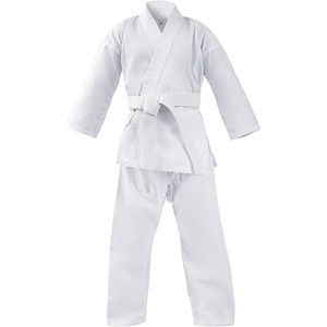 Venta al por mayor de fábrica personalizado blanco Karate Gi uniforme de algodón Material de artes marciales trajes de desgaste - Product Image 1