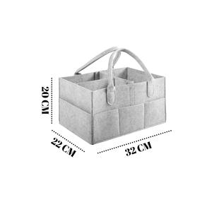 Borsa Organizer portatile in feltro di qualità