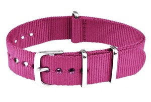 N33 Pink Sport Soft Nylon Smart <b>Watch</b> Bands 18-22mm Water Resistant Breathable Adjustable Elastic Unisex Custom Logo Stainless - Product Image 2