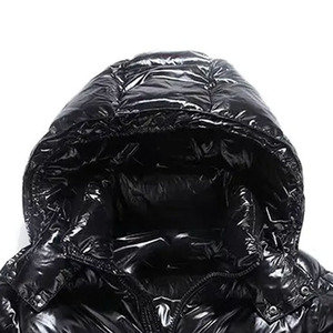 <b>Top</b> Quality Men's Women's Anti-Bacterial Shearling Bubble/Puffer Jackets New Style Stand Collar All Sizes Colors Low <b>Woolen</b> - Product Image 3