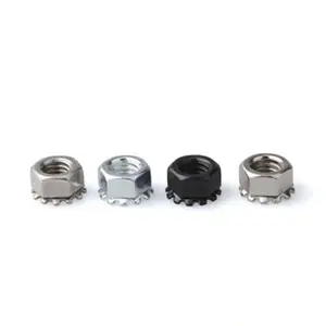 Factory Directly Supply High-Quality Stainless-Steel Keps K Lock Nuts