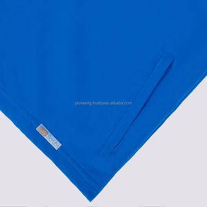 Haute qualité à manches courtes soins infirmiers Scrubs uniformes hôpital médical Scrubs haut du Vietnam Spandex Stretch OEM modèle en gros - Product Image 5