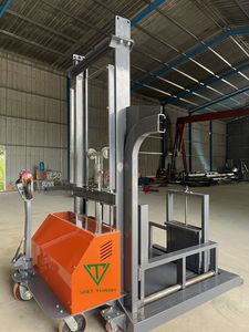 Kho Thiết bị nâng <span class=keywords><strong>Stacker</strong></span> 1.5 tấn xe nâng điện Pallet <span class=keywords><strong>Stacker</strong></span> Max nâng cao 3 mét Sản xuất tại Việt Nam - Product Image 3
