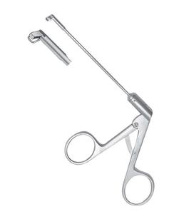 Perforadora Antrum de acero inoxidable con logotipo personalizado de alta calidad Stammerberger 10 cm corte hacia atrás para endoscopio nasal fabricado por Shu & Co - Product Image 1