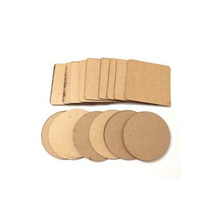 Factory Wholesale MDF coaster and Custom Printed Cork Coaster for Customized Size Cheap Price with Handmade <b>Polished</b> - Product Image 1