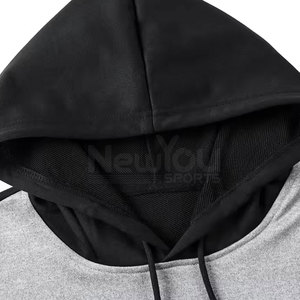 เสื้อฮู้ดผู้ชายลำลอง ดีไซน์ใหม่ เสื้อฮู้ดผู้ชายผ้าฝ้ายผสมโพลีเอสเตอร์ ราคาขายส่ง - Product Image 6