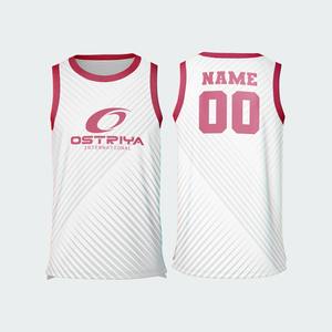 Camiseta de Baloncesto Ligera de Poliéster con Impresión por Transferencia de Calor, Camiseta de Baloncesto de Verano sin Mangas para Unisex - Product Image 5