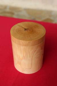 Mango Wooden Lid Kitchen Storage Essential Canister Gift Free Personalization & Wood Bottles <b>Jars</b> Home & Garden Dinnerware - Product Image 4