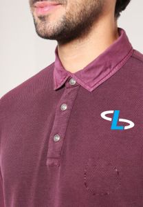 Polo de cuello | 100% algodón con bordado personalizado | Servicios OEM y ODM disponibles - Product Image 5