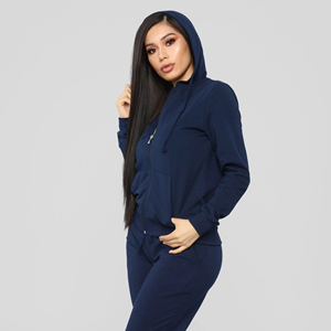 2025 meilleur à la mode de haute qualité 100% coton femmes sweats à capuche Street Wear pull avec Logo avant grande taille hiver à capuche pour les femmes - Product Image 1