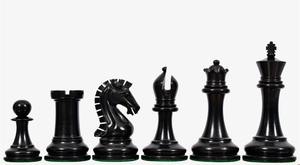 Piezas de Ajedrez Profesionales Sinquefield Cup de 3.75 Pulgadas, Rey de Ébano y Boj para Torneo Chino al Aire Libre, Precio Económico - Product Image 5