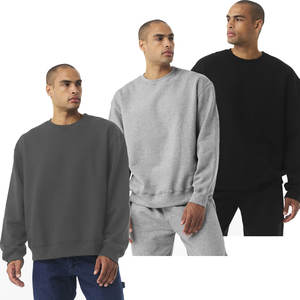 Sweat-shirt à col rond unisexe en coton 100% de qualité supérieure, écologique, poids lourd, pour l'hiver, vente en gros, Next Level Apparel 9007 - Product Image 2