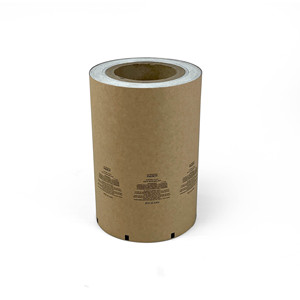 Rotolo di pellicola Kraft PE personalizzato per macchina confezionatrice <span class=keywords><strong>materiale</strong></span> <span class=keywords><strong>resistente</strong></span> alle alte Temperature per cibo Snack opzioni di stampa personalizzate - Product Image 2