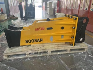 Martillo hidráulico SOOSAN SB100 tipo caja adecuado para excavadoras con 25-30 toneladas, CALIDAD PREMIUM PARA ACTIVIDADES DE DEMOLICIÓN AL - Product Image 5