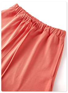 Short de jogging de sport pour homme en toile décontractée d'été, 425GSM, logo personnalisé, taille élastique, respirant, écologique, bord brut - Product Image 5