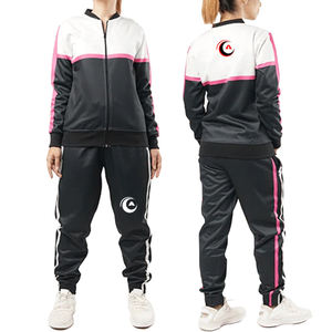 2025 costume de Sport bleu personnalisé pour les tailles américaines et européennes Service OEM combinaison de survêtement en Polyester pour hommes et femmes entraînement de course - Product Image 6