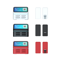Stasiun Power Bank Sewa HeyCharge 4 Slot Kode QR Berbagi Daya Tahan Api ABS Output 60W untuk Smart Watch Mikrofon, Promo Panas 2025