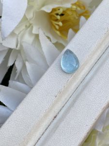 พลอยคาโมชอนทรงลูกแพร์อัญมณีทรงหลวมสี2.79กะรัตพลอยอะความแวววาวที่ดีสำหรับการทำเครื่องประดับ - Product Image 2