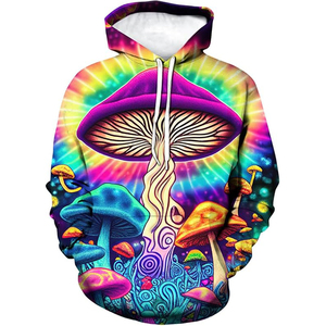 Sweat-shirts à capuche unisexes légers en polyester pour équipe sportive, réversible, impression intégrale par sublimation - Product Image 1