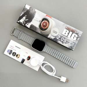 스마트 남여 공용 스퀘어 시계 T900Ultra2 안드로이드 4G 통화 무선 충전 칼로리 추적기 3-5 일 배터리 수명 합금 실리카 젤 - Product Image 4