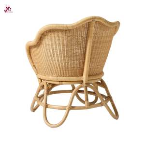 Silla de ratán para niños-Color natural en la habitación de sus pequeños para un asiento funcional y adorable para muebles para niños - Product Image 4