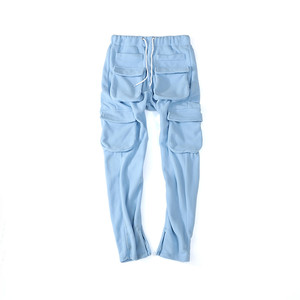 Pantalones Cargo Slim Fit para Hombre 2025, de Alta Calidad, Casuales, de Invierno, Cintura Media, Corte Recto, Secado Rápido, Antiarrugas, con Forro Polar - Product Image 1