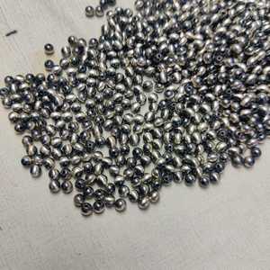 สร้อยคอลูกปัดสีเงินแบบโบฮีเมียนนาวาโฮแนวตะวันตกแนววินเทจใหม่ล่าสุดสร้อยคอลูกปัดกลมเรียบเครื่องประดับแฮนด์เมด - Product Image 4