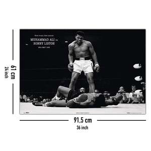 Muhammad Ali Versus Sonny Liston <b>Poster</b> Elegant PLAQUES Collection - Product Image 4
