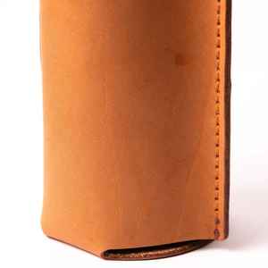 Dining Style Genuine Leather Waterproof <b>Wine</b> Holder Travel <b>Carrier</b> Bag Durable Elegant for Outdoor <b>Wine</b> Lovers LWH-0051 - Product Image 4