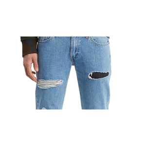 Jeans Levi's da Uomo 511 Slim Fit Rip Repair Blu Stonewashed in Denim, Taglia 32X34, Stile Vintage Hip Hop, Lavaggio Scuro per l'Inverno - Product Image 2