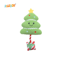 Jouet pour chien en peluche doux et grinçant, nouveau design sur le thème de Noël, personnalisé par le fabricant Famipet, jouet couineur pour chiot