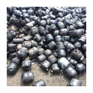 Chatarra de compresor de nevera usado con radiadores de cobre chatarra de cobre a precio en venta - Product Image 1