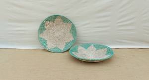 Plato Colgante de Pasto Marino Hecho a Mano, Origen Vietnam, Decoración de Pared Tejida Natural para Sala de Estar, Hotel y Exportación Minorista - Product Image 4