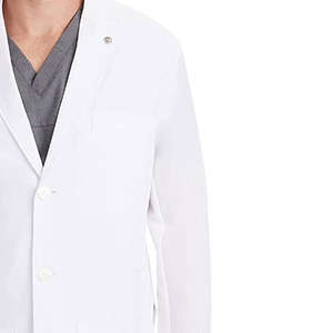 Bata de laboratorio de buena calidad de fábrica para hombre, bata de laboratorio de enfermera de diseño profesional para uso hospitalario - Product Image 5