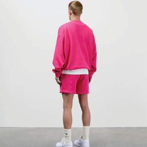 Sudadera de Invierno para Hombre, Estilo Pullover, Color Sólido, Felpa Digital, Corte Holgado, Manga Larga, Cuello Redondo, Bolsillo, Algodón Suave, Cómoda y Elegante - Product Image 6