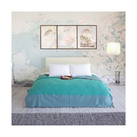 Serviette de plage tissée confortable en coton turc 100% Pestemal, taille Queen, motif géométrique moderne, écologique, logo personnalisé, portable
