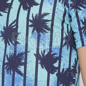 Camiseta cómoda para hombre con estampado de sublimación Diseño de estilo callejero de manga corta para uso diario de verano - Product Image 6