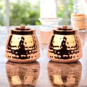 กล่องของขวัญผลไม้แห้งทำจากโลหะพร้อมฝาพิมพ์ภาชนะเก็บของใช้ซ้ำได้สำหรับงานเทศกาลและงานแต่งงาน - Product Image 5