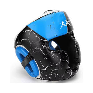 Protège-tête de boxe avec rembourrage renforcé pour une résistance aux chocs Protège-tête de boxe confortable avec doublure intérieure douce - Product Image 2