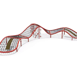 HP-OPR 034 Eco-Themed Outdoor Playground Designed for Safe <b>Climbing</b> and Nature Play - Product Image 1