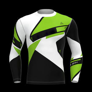 Camisas de compresión personalizadas Hombres Sublimación personalizada Rash Guards Hombres Fighting Manga larga - Product Image 4