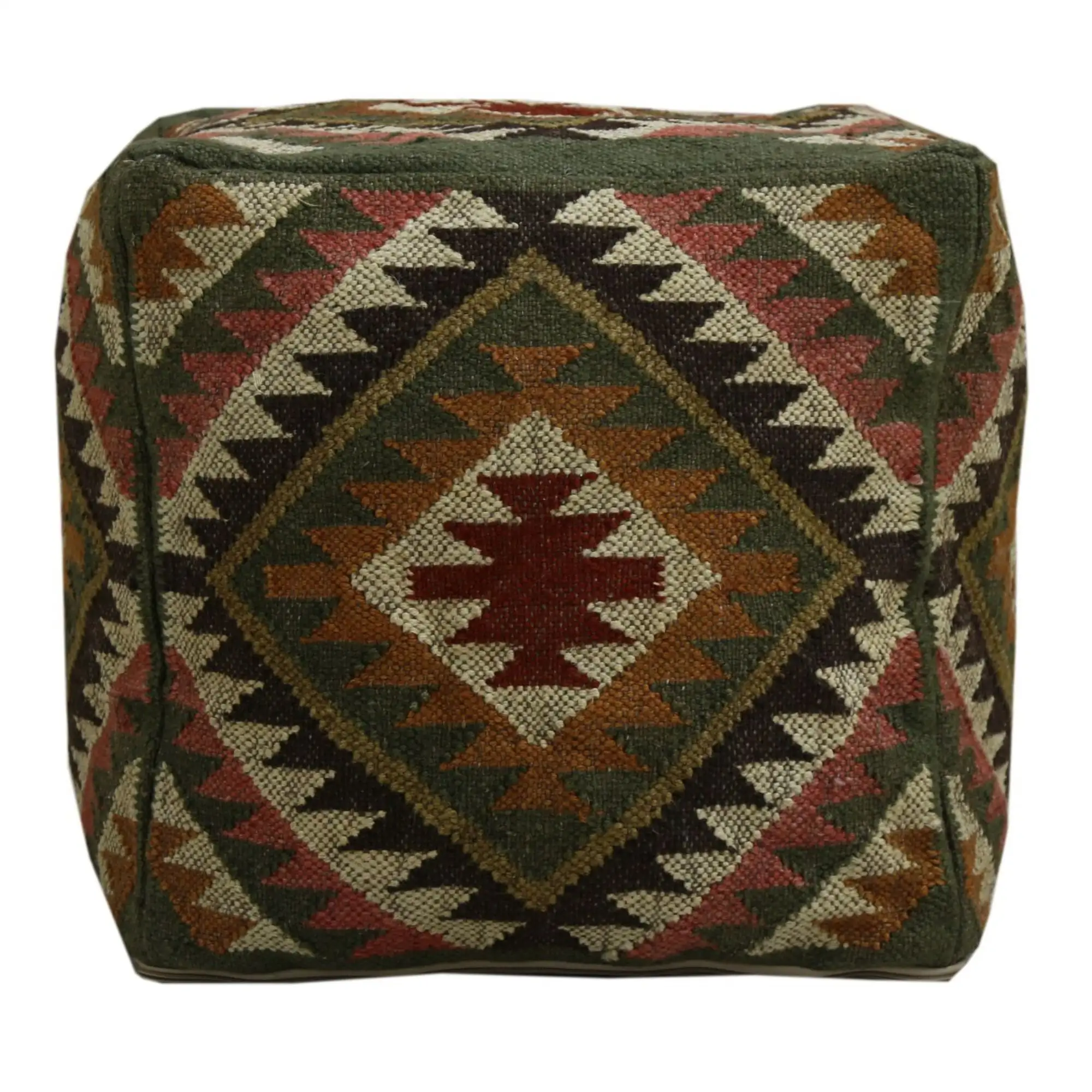 Kilim Bọc Ghế Để Chân Bọc Vải Đay Đan Tay Chủ Đề Nhà Cổ Điển Dệt Thủ Công Tùy Chỉnh