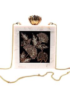 Bolso de mano de resina artesanal con diseño nuevo y personalizado, en colores y diseños a elección, para mujeres, ideal para fiestas en casa y bodas. - Product Image 3