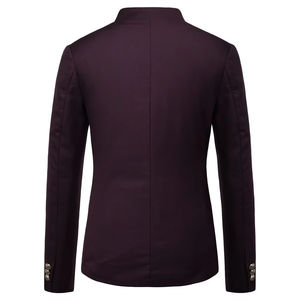 Chaqueta de negocios para hombre guapo, abrigos cortos informales de Color sólido, ropa de calle, moda de talla grande, transpirable, para trabajo y estilo - Product Image 3